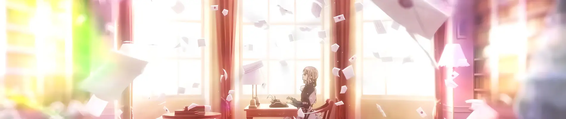 Banner for Violet Evergarden CM