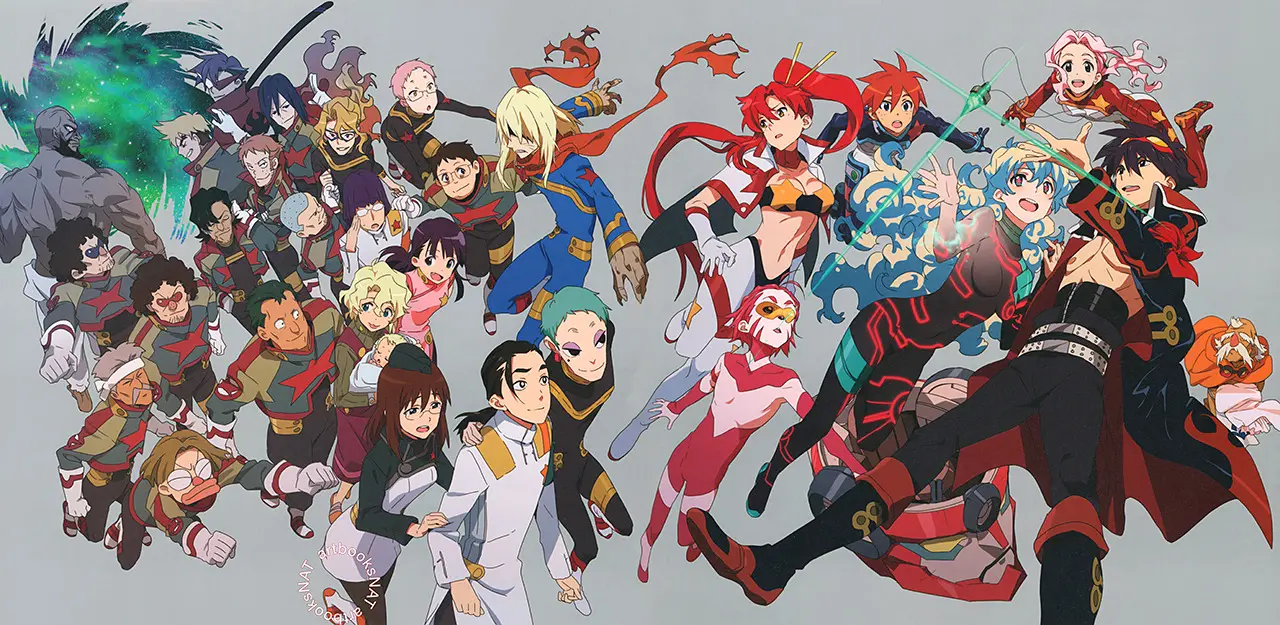 Banner for Gurren Lagann The Movie: The Lights in the Sky are Stars